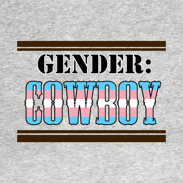 Gender: COWBOY - Trans Colors by Akamaru01